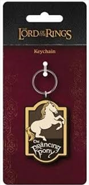 Buy The Prancing Pony Pvc Keyring