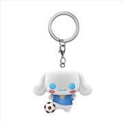 Buy Sanrio - Cinnamoroll (with Soccer Ball) US Exclusive Flocked Pop! Keychain [RS]