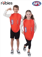 Buy Afl Footy Tabard Costume - One Size Child