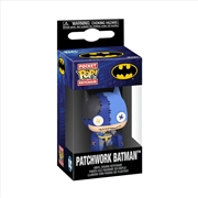 Buy DC Comics - Patchwork Batman Pop! Keychain