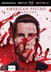 Buy American Psycho - Limited Edition | Blu-ray + UHD - Collection - Blood Pack + Hardcover + Art Cards