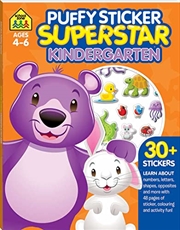 Buy School Zone Puffy Sticker Superstar: Kindergarten