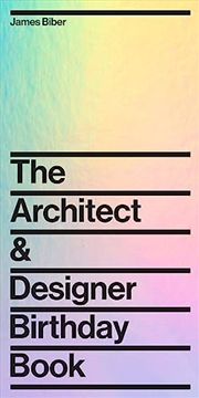 Buy The Architect and Designer Birthday Book