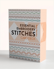 Buy Essential Embroidery Stitches Card Deck