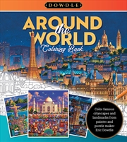 Buy Eric Dowdle Coloring Book: Around the World: Color famous cityscapes and landmarks from around the w