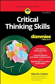 Buy Critical Thinking Skills For Dummies