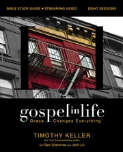 Buy Gospel in Life Bible Study Guide plus Streaming Video: Grace Changes Everything