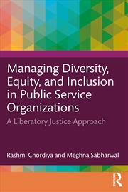 Buy Managing Diversity, Equity, and Inclusion in Public Service Organizations