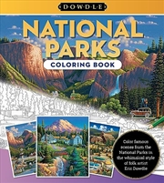 Buy Eric Dowdle Coloring Book: National Parks: Color famous scenes from the National Parks in the whimsi