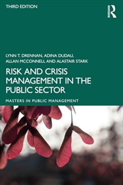 Buy Risk and Crisis Management in the Public Sector (Routledge Masters in Public Management)