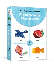 Buy The World of Eric Carle First Words Flashcards: 50 Cards for Beginning Readers