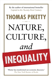 Buy Nature, Culture, and Inequality