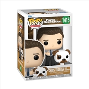 Buy Parks & Recreations: 15th Anniversary - Chris with Champion Pop! Vinyl