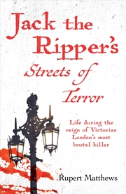 Buy Jack the Ripper's Streets of Terror: Life during the reign of Victorian London's