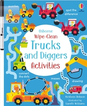 Buy Wipe Clean Trucks And Diggers Activities