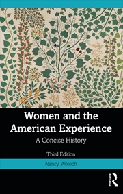 Buy Women and the American Experience