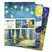 Buy Standard Notebooks: Vincent Van Gogh Set Of 3