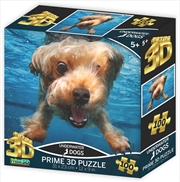 Buy Prime3D Under Water Dogs Brady - 100 Piece 3D Puzzle