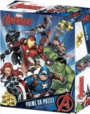 Buy Prime3D Marvel Avengers - 200 Piece 3D Puzzle