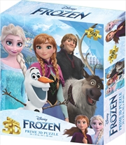 Buy Prime3D Disney Frozen - 500 Piece 3D Puzzle