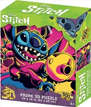 Buy Prime 3D Disney Stitch - 500 Piece 3D Puzzle #2