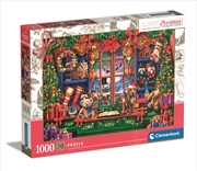 Buy Clementoni Puzzle Ye Old Christmas Shoppe 1000 Pieces