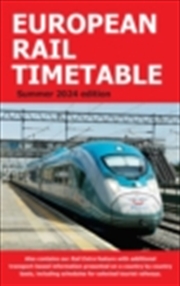 Buy European Rail Timetable Summer 2024