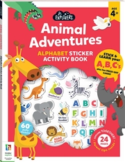 Buy Animal Adventures Alphabet Activity Book