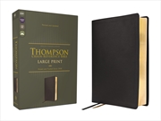 Buy ESV, Thompson Chain-Reference Bible, Large Print, Leathersoft, Black, Red Letter