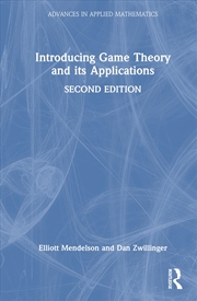 Buy Introducing Game Theory and its Applications (Advances in Applied Mathematics)