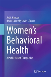 Buy Women’s Behavioral Health: A Public Health Perspective