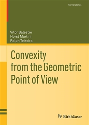 Buy Convexity from the Geometric Point of View (Cornerstones)