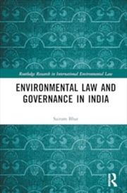 Buy Environmental Law and Governance in India