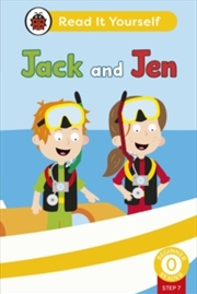 Buy Jack and Jen (Phonics Step 7): Read It Yourself - Level 0 Beginner Reader