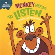 Buy Monkey Needs to Listen - A book about paying attention