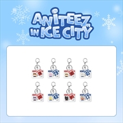 Buy Ateez X Aniteez In Ice City Official Md Hockey Player Card Acrylic Keyring Wooyonyang