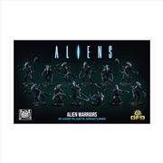 Buy Aliens - Alien Warriors [12 Hard Plastic Minatures]