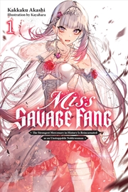 Buy Miss Savage Fang, Vol. 1: The Strongest Mercenary in History Is Reincarnated as an Unstoppable Noble