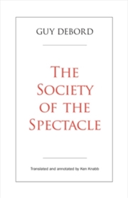 Buy Society Of The Spectacle