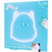 Buy Squishmallows Neon Wall Light - Winston The Owl