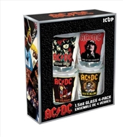 Buy AC/DC Shot Glass Set (4-Pack / 1.5oz)