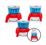 Buy BigMouth Let's Get Blasted Shot Glass Set