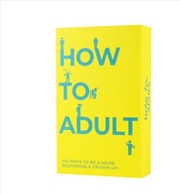 Buy How to Adult Cards