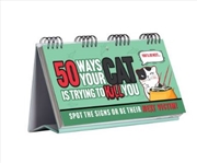 Buy Flipbook - 50 Ways Your Cat Is Trying To Kill You