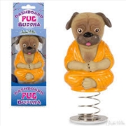 Buy Archie McPhee -  Dashboard Pug Buddha