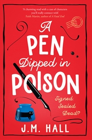 Buy A Pen Dipped in Poison: Liz, Pat and Thelma are BACK in this completely gripping British cozy myster