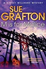 Buy M is for Malice (Kinsey Millhone Alphabet series)