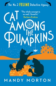 Buy Cat among the pumpkins