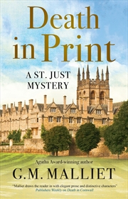 Buy Death in Print (St Just mystery, 5)