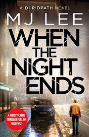 Buy When the Night Ends (DI Ridpath Crime Thriller Book 8)